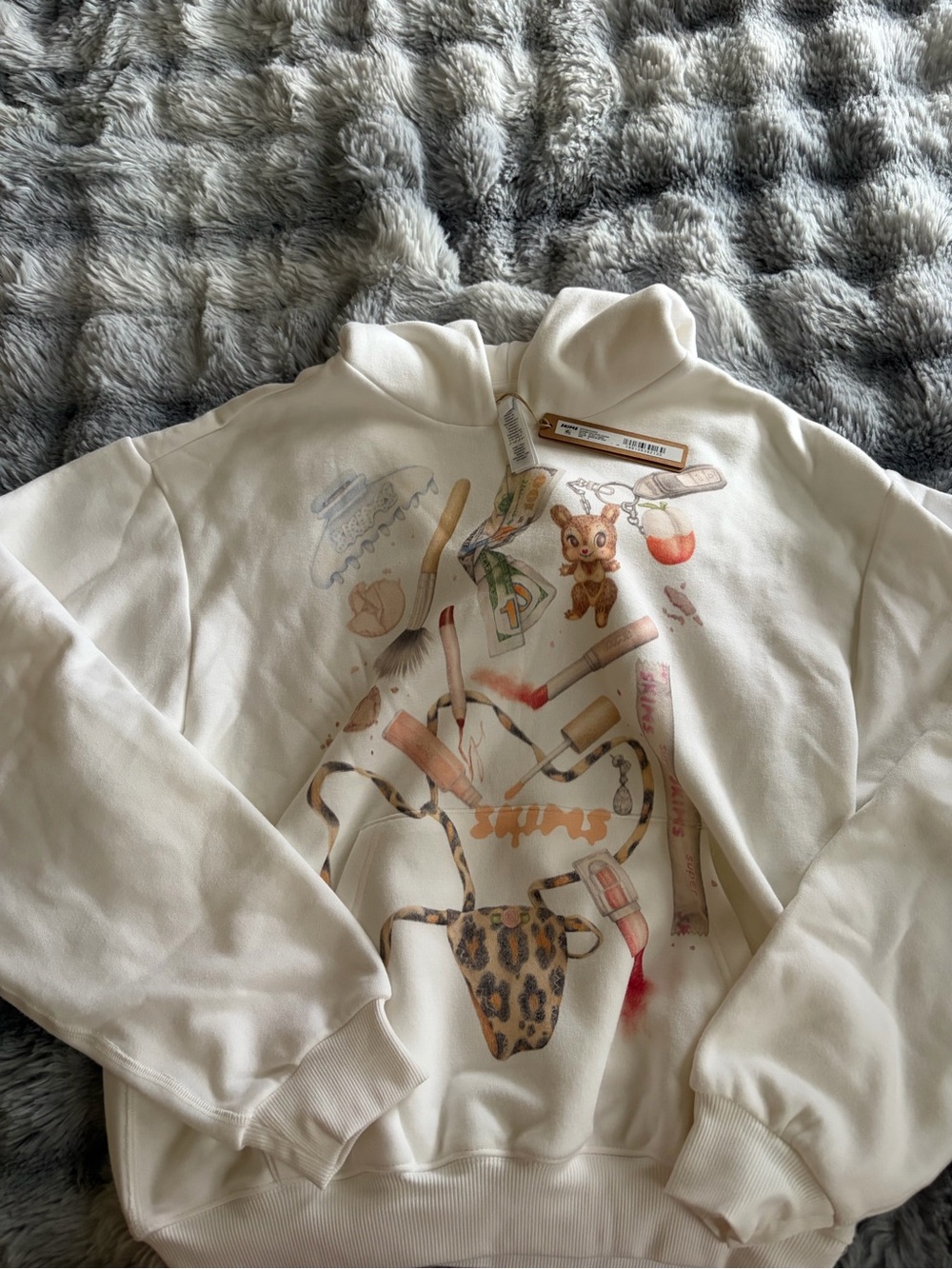 Skim Snow In My Bag Hoodie